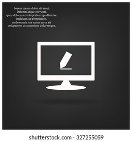 pencil. icon. vector design