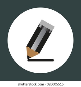 pencil. icon. vector design