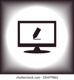 pencil. icon. vector design