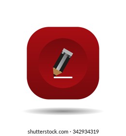 pencil. icon. vector design