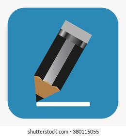 pencil. icon. vector design