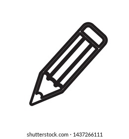 Pencil Icon Vector Design Illustration