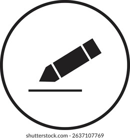 pencil icon vector design illustration
