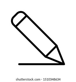 Pencil icon vector design template