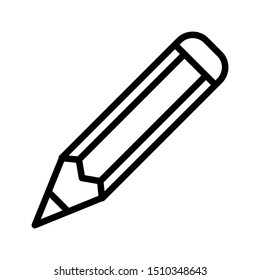 Pencil icon vector design template
