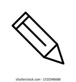 Pencil icon vector design template