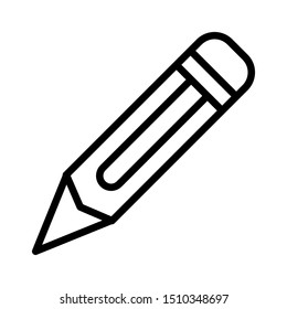 Pencil icon vector design template