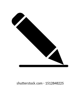 Pencil icon vector design template