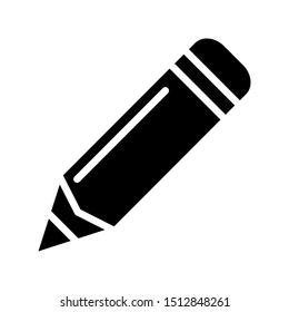 Pencil icon vector design template