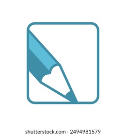 Icono de lápiz Diseño de Vector Plantilla estilo elegante
