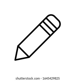 Pencil icon vector design templates