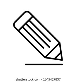 Pencil icon vector design templates