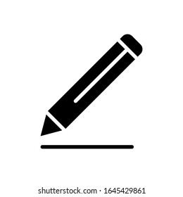 Designvorlagen für Vektorillustrationen mit Stift-Symbolen
