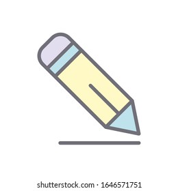 Pencil icon vector design templates