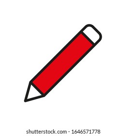 Pencil icon vector design templates
