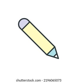 Pencil icon vector design templates