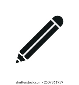 Icono de lápiz Plantillas de diseño de Vector gráfico de concepto simple y moderno