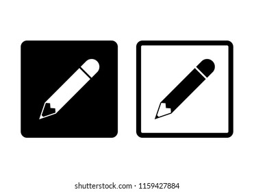Pencil Icon Vector. edit icon