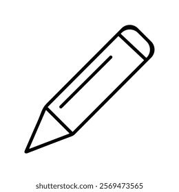 Pencil icon vector. Edit icon symbol vector illustration. 