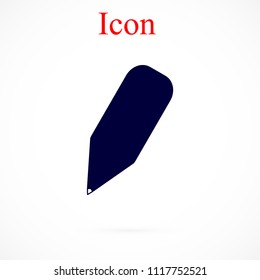 Pencil Icon, Vector EPS 10 illustration style