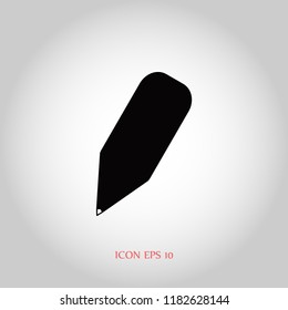 Pencil Icon, Vector EPS 10 illustration style