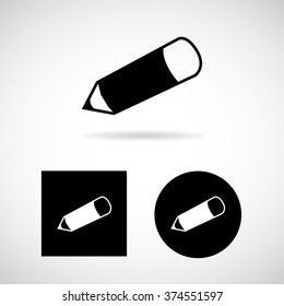 Pencil icon Vector EPS10, Great for any use