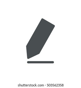 Pencil Icon Vector flat design style