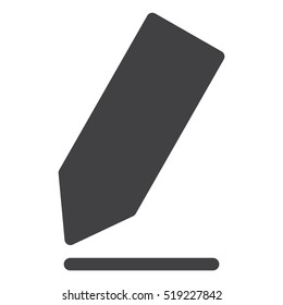 Pencil Icon Vector flat design style