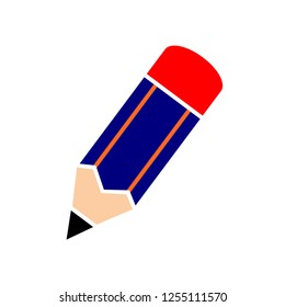 pencil icon vector illustration