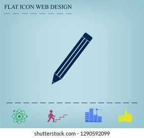 pencil icon , vector illustration