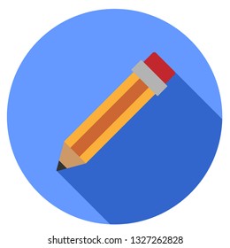 Pencil icon. Vector illustration