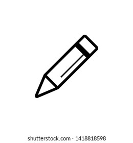 pencil icon vector illustration - vector