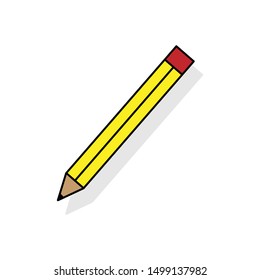 Pencil Icon Vector / Illustration