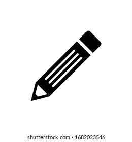 Pencil icon vector. Pencil icon illustration
