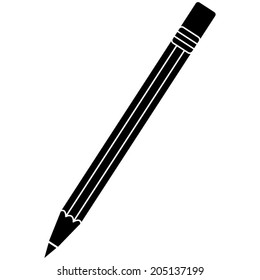 Pencil icon - vector illustration