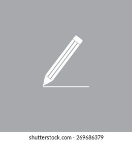 pencil icon , vector illustration