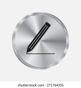 pencil icon , vector illustration