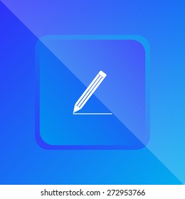 pencil icon , vector illustration