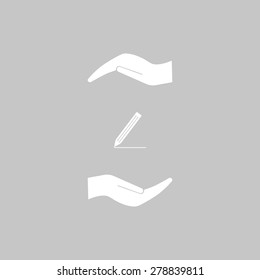 pencil icon , vector illustration