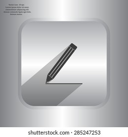 pencil icon , vector illustration