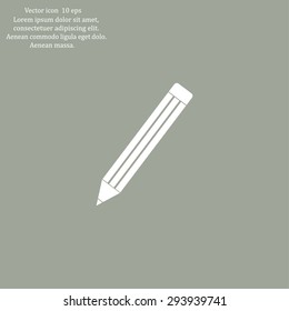 pencil icon , vector illustration