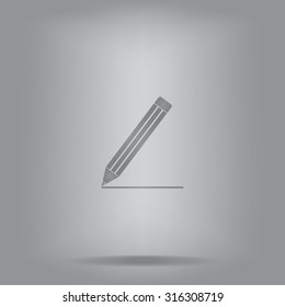 pencil icon , vector illustration