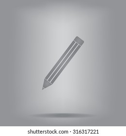 pencil icon , vector illustration