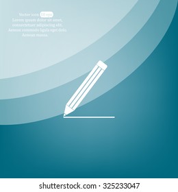 pencil icon , vector illustration