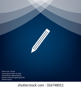 pencil icon , vector illustration