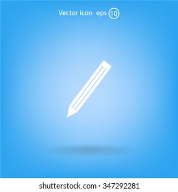 pencil icon , vector illustration