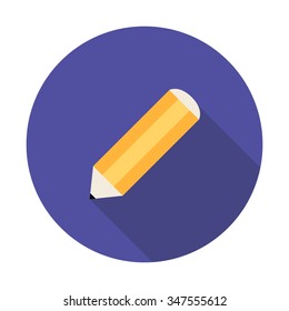 pencil icon. vector illustration