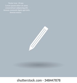 pencil icon , vector illustration