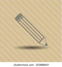 Pencil icon vector illustration