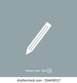 pencil icon , vector illustration